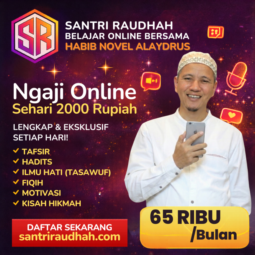 Ngaji online bersama Habib Novel Alaydrus